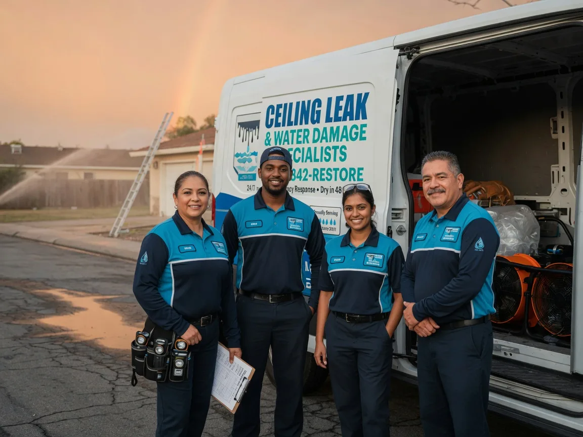 Ceiling Leak Cleanup company in Karns City, PA
